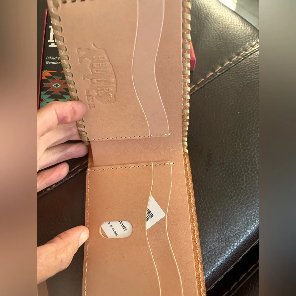Red Dirt Hat Co. Leather Bifold Wallet